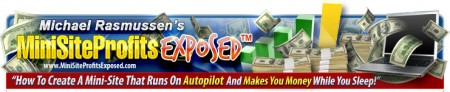 Mini-Site Profits Exposed.  How To Launch Your Own Profitable Mini-site From Scratch!